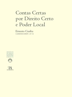 cover image of Contas Certas por Direito Certo e Poder Local